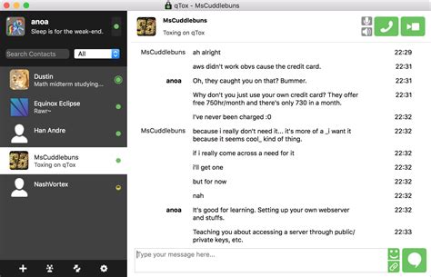 websites like discord tox.